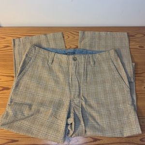 Express Producer Chino plaid pants- 32x34